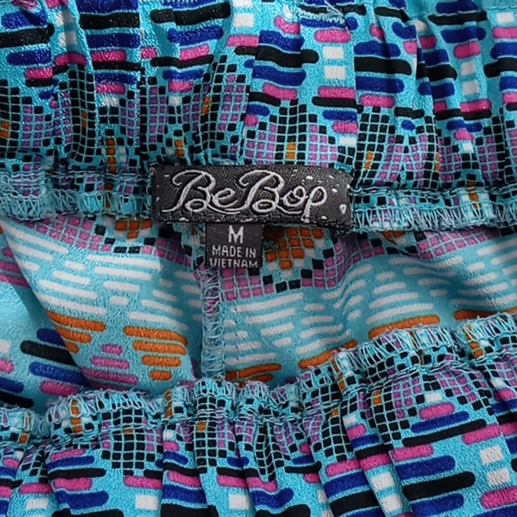 B Bop colorful patterned Shorts M SIZE - Picture 4 of 10